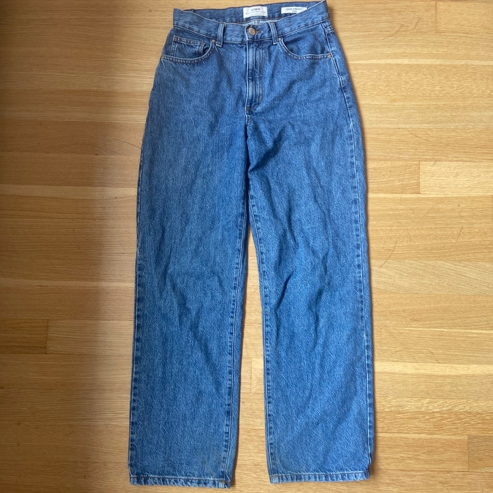 Cotton On Denim Loose Straight Jeans